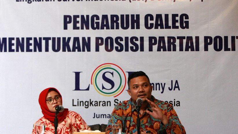 LSI Rilis Survei Pengaruh Caleg terhadap Posisi Partai Politik - Bagian 2