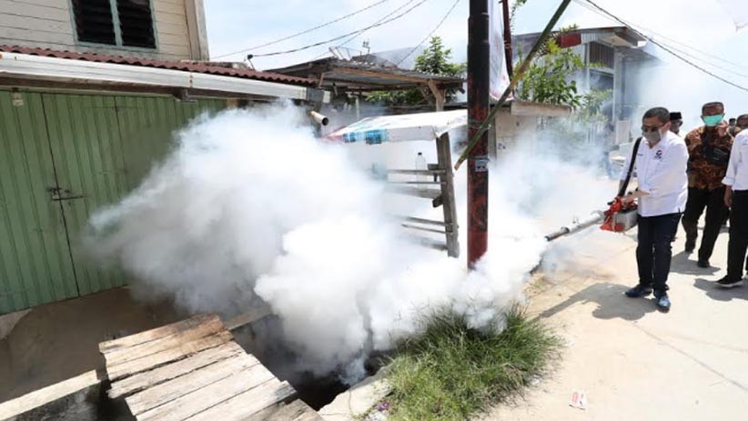 Aksi Nyata Ketum Perindo HT Pimpin Langsung Fogging Serentak Nasional - Bagian 2