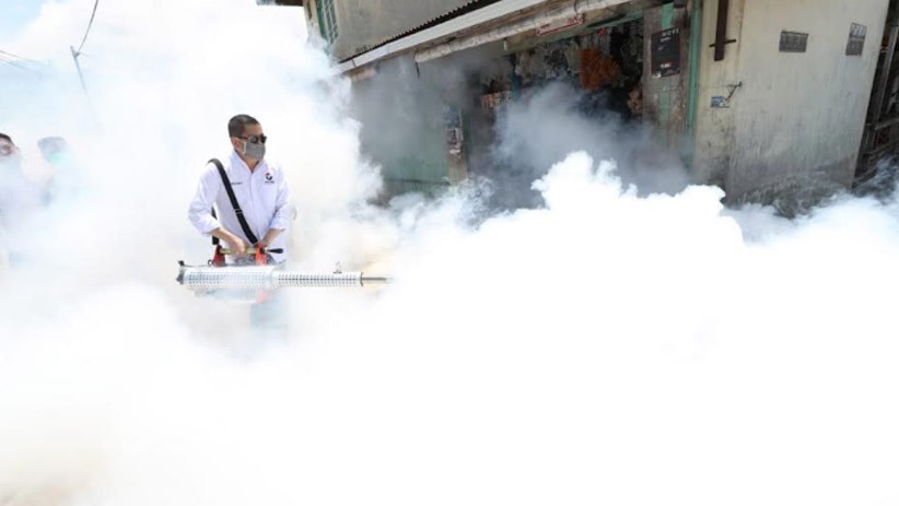 Aksi Nyata Ketum Perindo HT Pimpin Langsung Fogging Serentak Nasional - Bagian 1