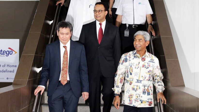 Gubernur Anies Resmikan Stasiun MRT ASEAN - Bagian 1