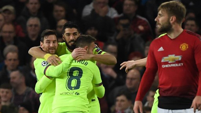 Foto-Foto Barcelona Bungkam MU di Old Trafford - Bagian 4