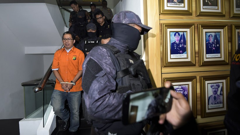 Satgas Antimafia Bola Serahkan Joko Driyono ke Kejaksaan - Bagian 2