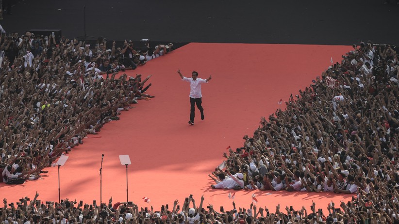 Orasi Politik Jokowi Tutup Konser Putih Bersatu di GBK - Bagian 1