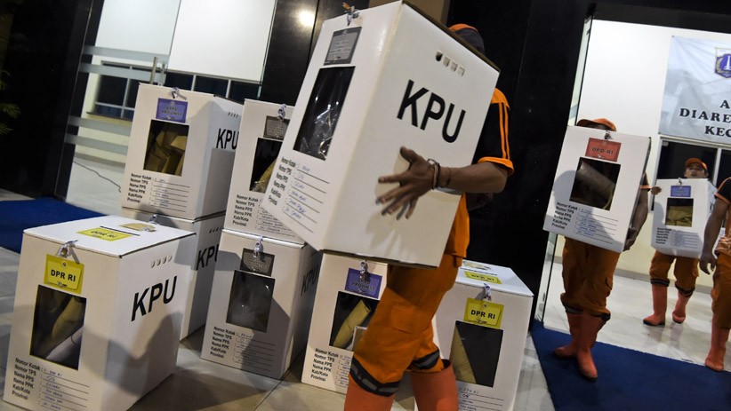 KPU Jakarta Pusat Mulai Distribusikan Logistik Pemilu ke 481 TPS - Bagian 2