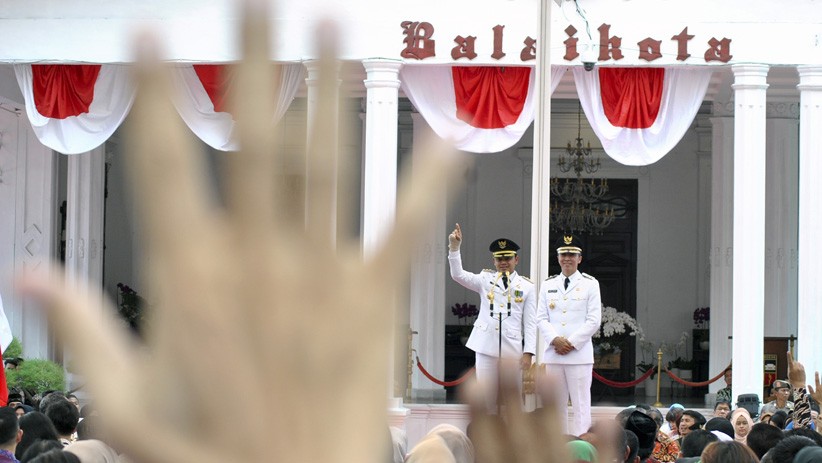 Resmi Jadi Wali Kota, Bima Arya Diarak Keliling Bogor - Bagian 3