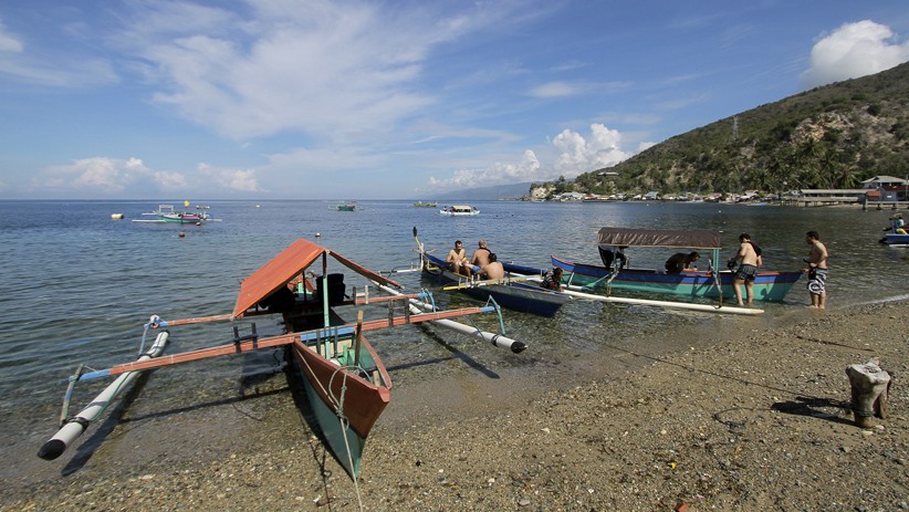 Asyiknya Berenang bersama Kawanan Hiu Paus di Perairan Gorontalo - Bagian 4