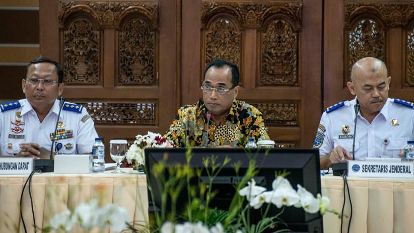 Menhub Gelar Rapat Koordinasi Angkutan Lebaran 2019 - Bagian 2