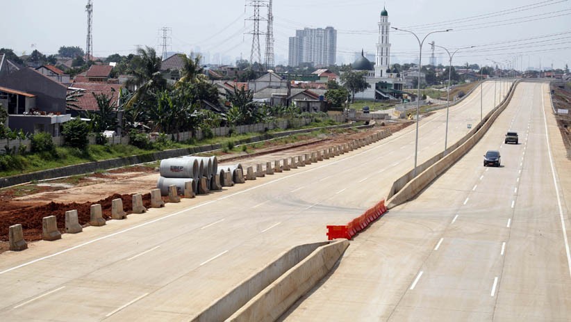 Begini Progres Pembangunan Jalan Tol Desari Seksi 2 Brigif-Sawangan - Bagian 2