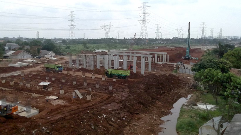 Begini Progres Pembangunan Jalan Tol Desari Seksi 2 Brigif-Sawangan - Bagian 3