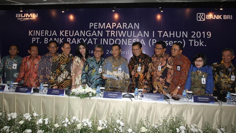 Bank BRI Catat Laba Sebesar Rp8,2 Triliun pada Kuartal I-2019 - Bagian 1