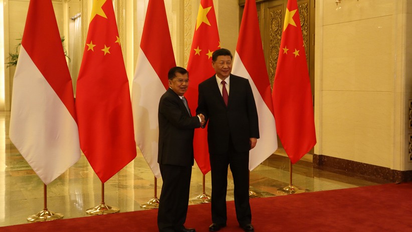 Wapres JK Bertemu Presiden China Xi Jinping di Beijing - Bagian 1