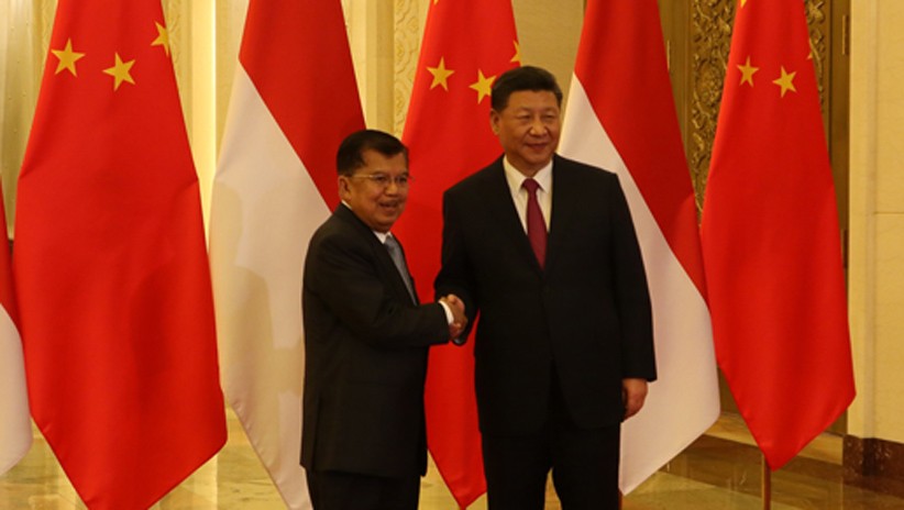 Wapres JK Bertemu Presiden China Xi Jinping di Beijing - Bagian 2