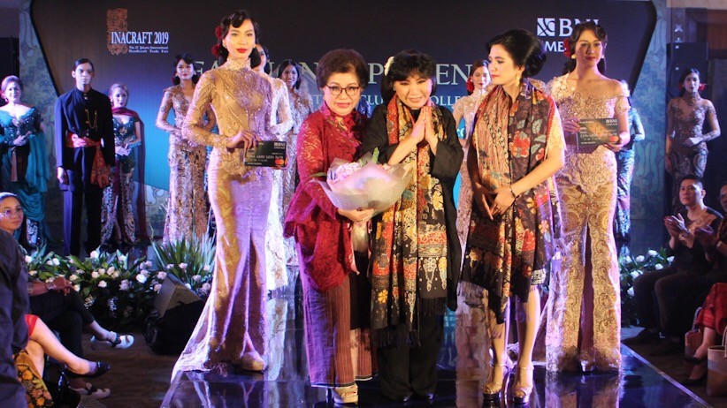 BNI Emerald Dukung Koleksi Busana Anne Avantie di Ajang Inacraft 2019 - Bagian 1