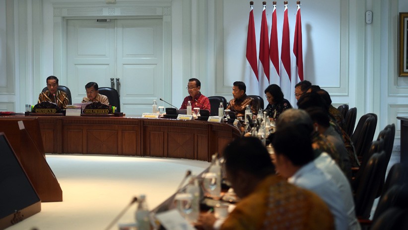 Presiden Jokowi Pimpin Rapat Tindak Lanjut Rencana Pemindahan Ibu Kota - Bagian 2