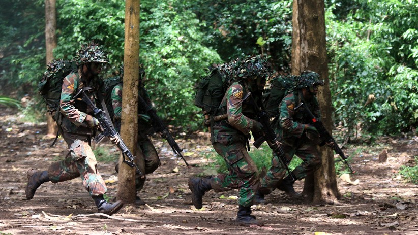 193 Prajurit Marinir Ikuti Pendidikan Komando Selama 77 Hari di Hutan - Bagian 2