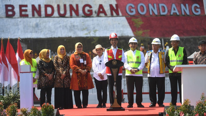 Presiden Jokowi Resmikan Bendungan Gondang - Bagian 2