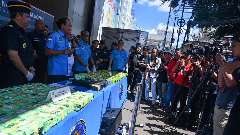 BNN Amankan 122,15 Kilogram Sabu dari Sumatera - Bagian 3