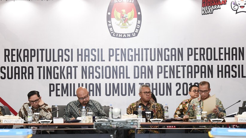 KPU Gelar Rapat Pleno Rekapitulasi Suara Pemilu Luar Negeri - Bagian 1