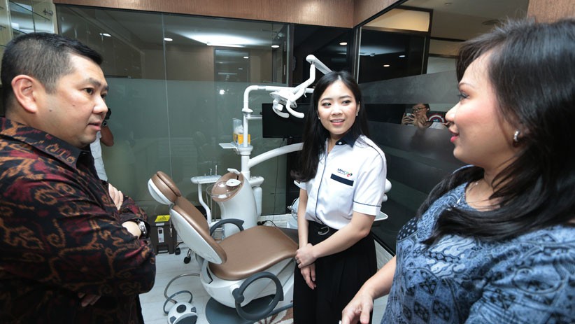 HT Resmikan Klinik MNC Healthcare Center di Kebon Sirih - Bagian 5