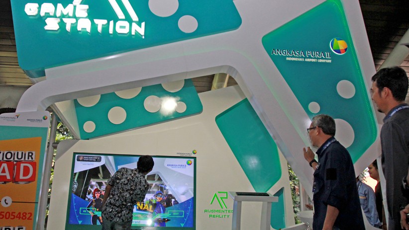 Asyik, Ada Game Station di Bandara Soekarno Hatta - Bagian 1