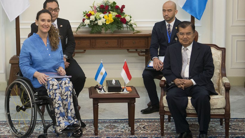 Wapres JK Bertemu Wapres Argentina Bahas Kerja Sama Ekonomi - Bagian 2