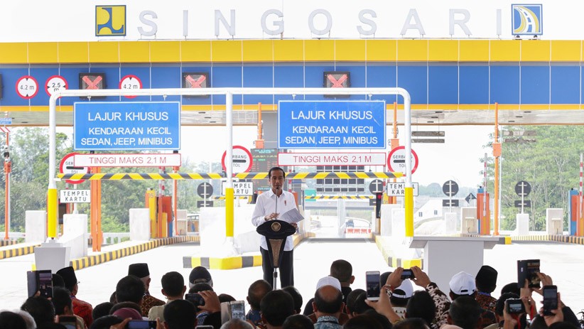 Presiden Jokowi Resmikan Ruas Tol Pandaan-Malang Sepanjang 30,6 Km - Bagian 2