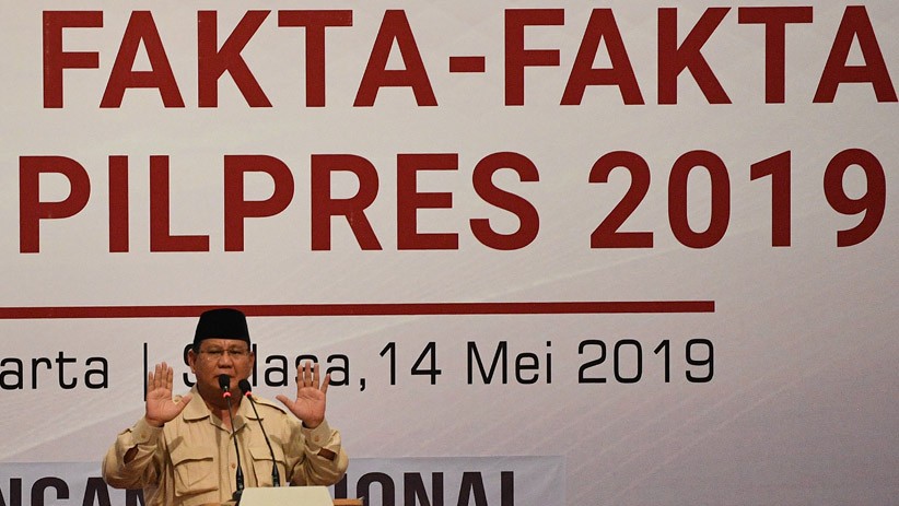 Ungkap Kecurangan, Prabowo Tolak Hasil Pilpres 2019 - Bagian 2