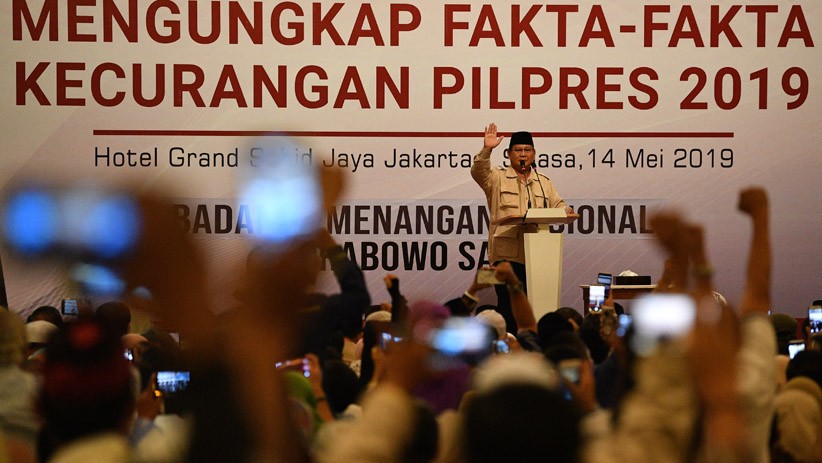 Ungkap Kecurangan, Prabowo Tolak Hasil Pilpres 2019 - Bagian 1