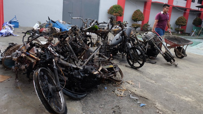 Begini Suasana Lapas Narkotika Langkat Pascakerusuhan