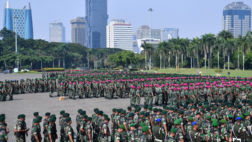Prajurit TNI Siap Bantu Amankan Pengumuman Hasil Pemilu 2019 - Bagian 3