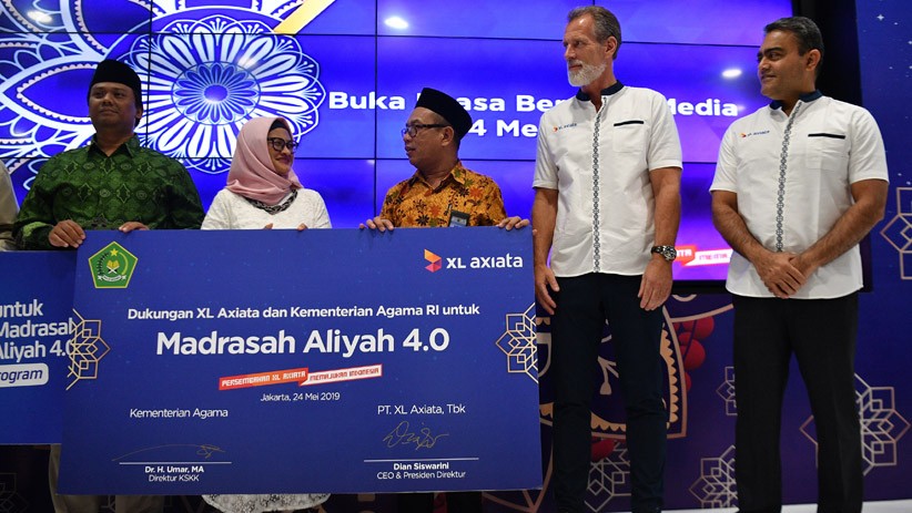 XL Axiata Gandeng Kemenag Kembangkan Pendidikan Berbasis Digital - Bagian 1