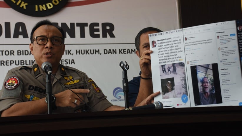 Tim Siber Bareskrim Polri Tangkap 10 Tersangka Penyebar Hoaks Aksi 22 Mei - Bagian 2