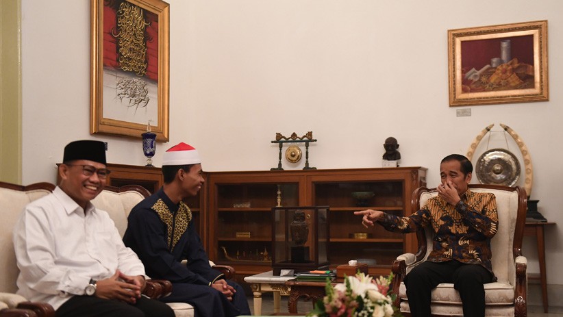Presiden Jokowi Temui Syamsuri Firdaus, Juara 1 MTQ Internasional - Bagian 2