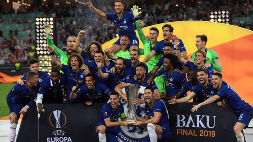 Momen Kemenangan Chelsea Angkat Trofi Liga Europa - Bagian 1