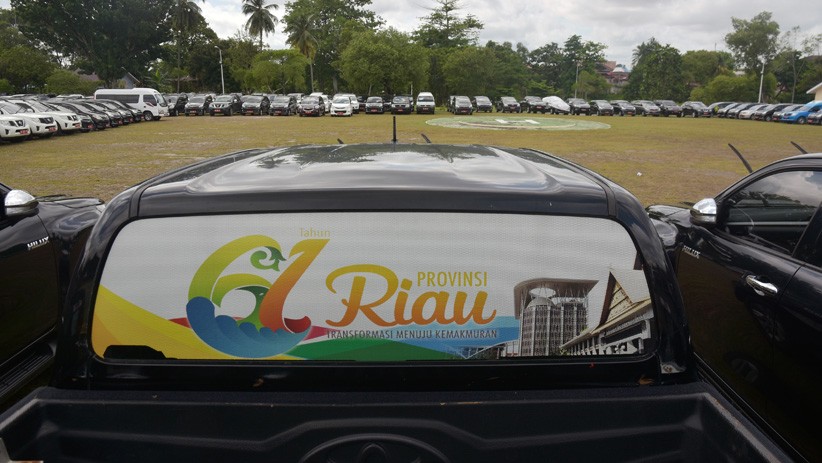 Dilarang Digunakan saat Cuti Lebaran, 436 Mobil Dinas Pemprov Riau Dikandangkan