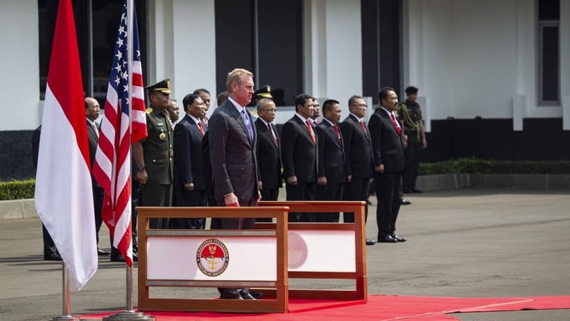 Menhan Ryamizard Terima Kunjungan Plt Menhan AS Patrick Michael Shanahan - Bagian 2