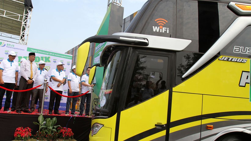 BPJS Ketenagakerjaan Lepas 13.000 Peserta Mudik Gratis 2019 - Bagian 3