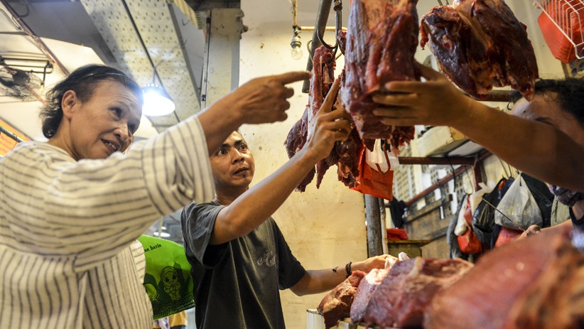 H-4 Lebaran, Harga Daging Sapi di Pasar Senen Stabil - Bagian 2