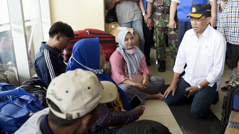 Menhub Tinjau Pelayanan dan Fasilitas Terminal Pulo Gebang - Bagian 1