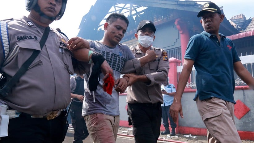 Tak Terima Barang Diambil Petugas, Napi Bakar Rutan Klas IIB Sigli Aceh