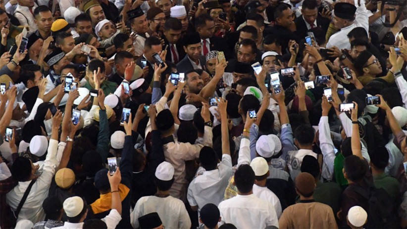 Presiden Jokowi Salat Id di Masjid Istiqlal - Bagian 3