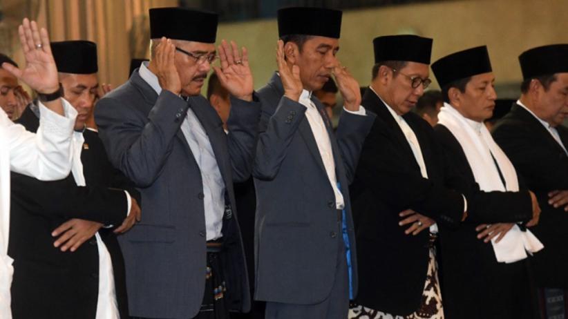 Presiden Jokowi Salat Id di Masjid Istiqlal - Bagian 2