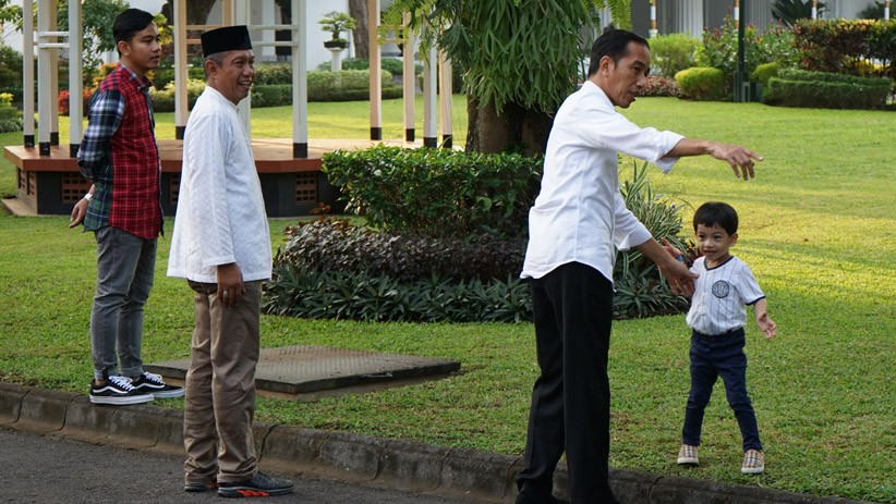 Presiden Jokowi Ajak Jan Ethes Liburan ke Yogyakarta