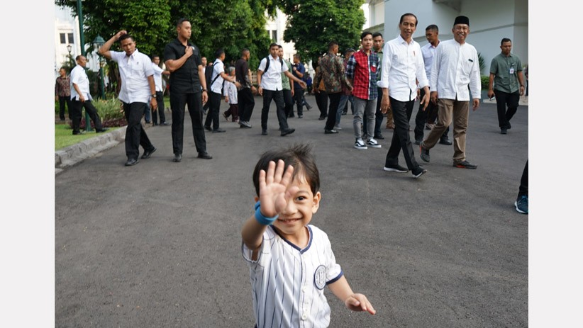 Presiden Jokowi Ajak Jan Ethes Liburan ke Yogyakarta