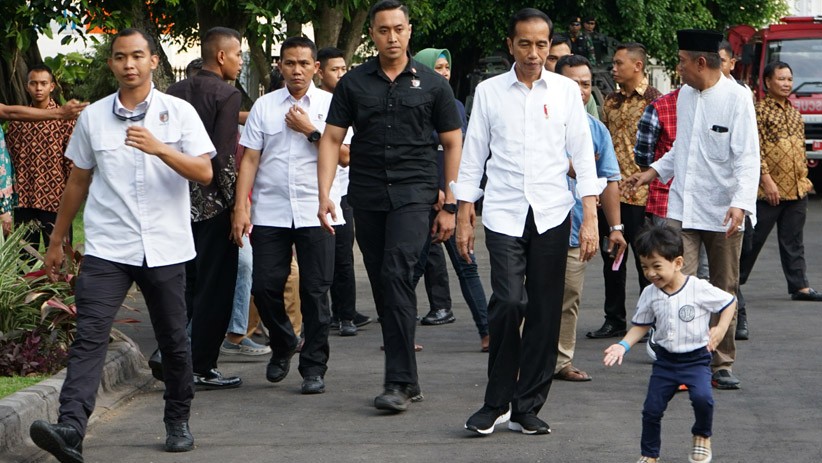 Presiden Jokowi Ajak Jan Ethes Liburan ke Yogyakarta