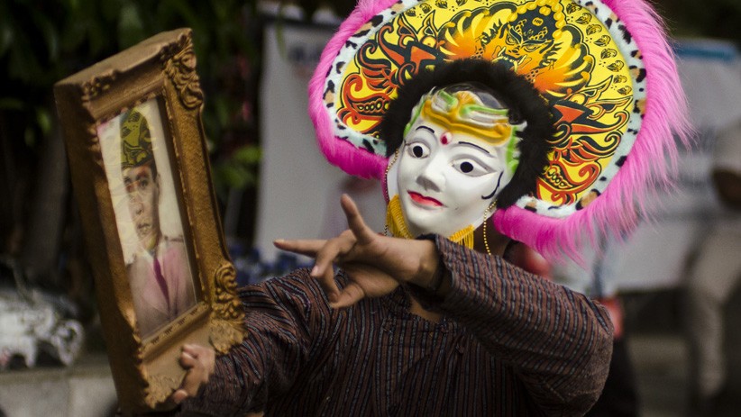 Aksi Penari Kontemporer Peringati Hari Lahir Soekarno - Bagian 3