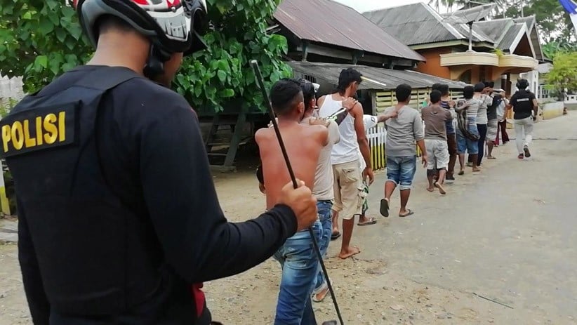 Polisi Amankan 81 Warga yang Diduga Penyebab Kerusuhan Buton - Bagian 1