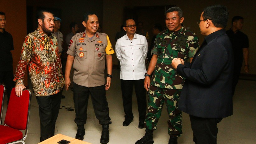 Jelang Sidang Gugatan Pilpres 2019, Gedung MK Dijaga Ketat - Bagian 2