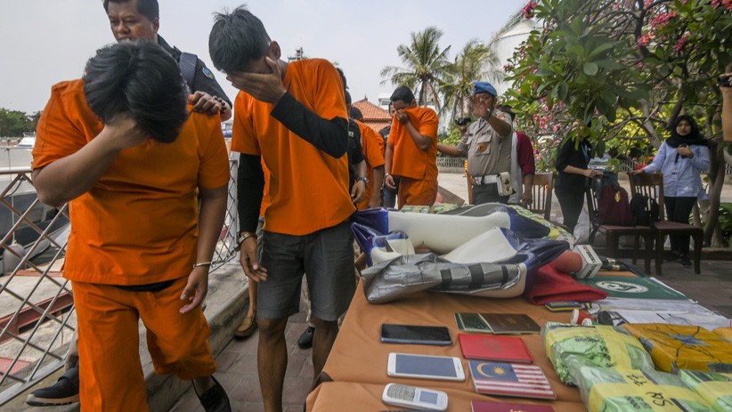 Bareskrim Polri Tangkap 6 Warga Malaysia Penyelundup 37 Kilogram Sabu - Bagian 2