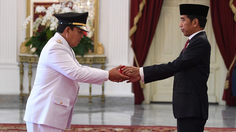 Presiden Jokowi Lantik Gubernur dan Wakil Gubernur Lampung - Bagian 1